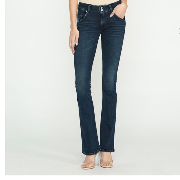 Hudson Jeans Signature Boot Cut Dark Indigo Sz 30 - Picture 2 of 7